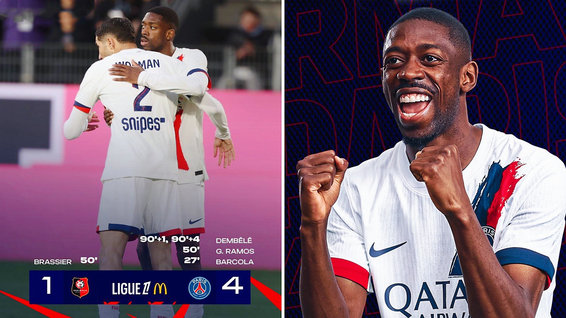 巴黎圣日耳曼持续领跑，势不可挡的简单介绍