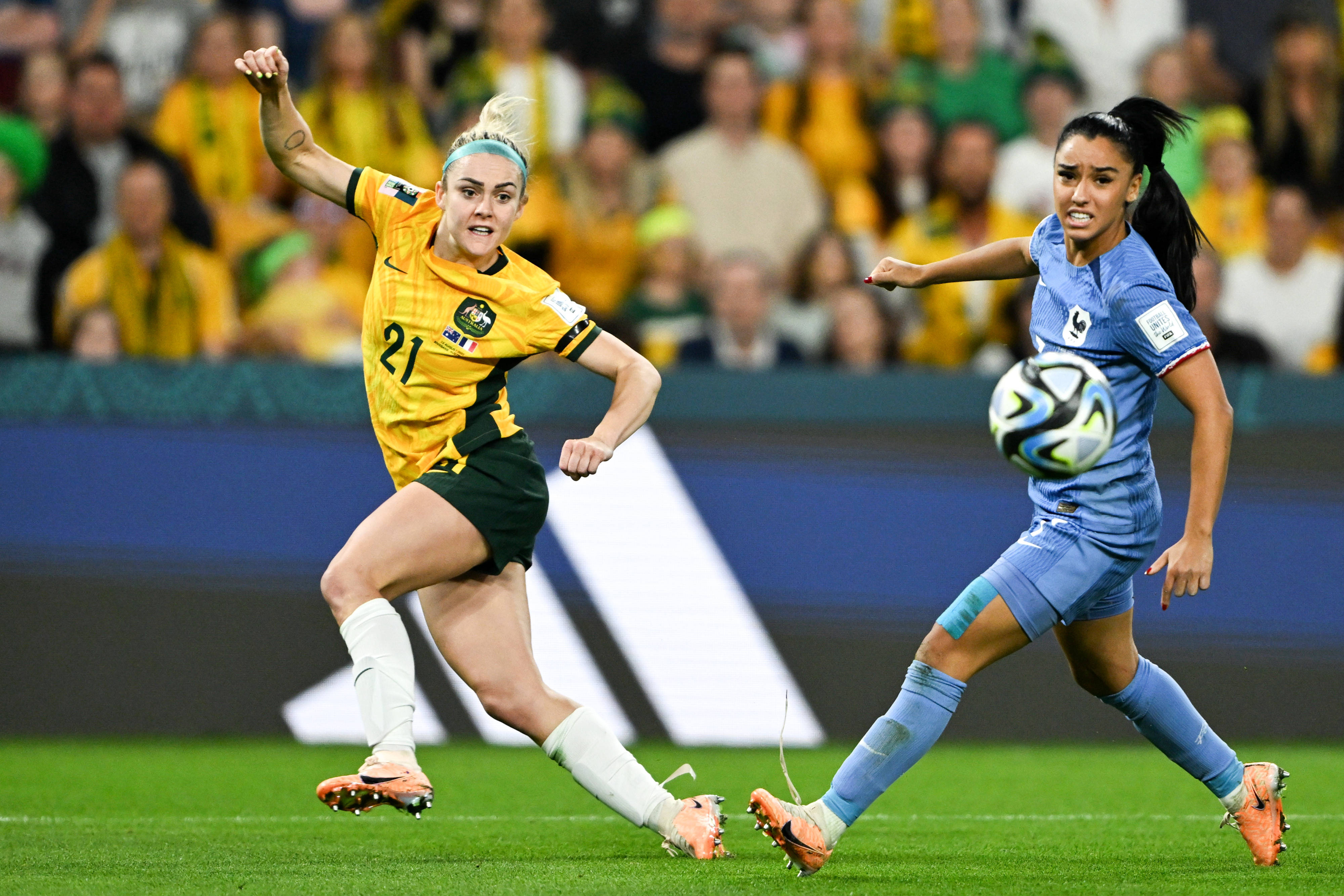 澳大利亚女足防守确实，不敌对手
