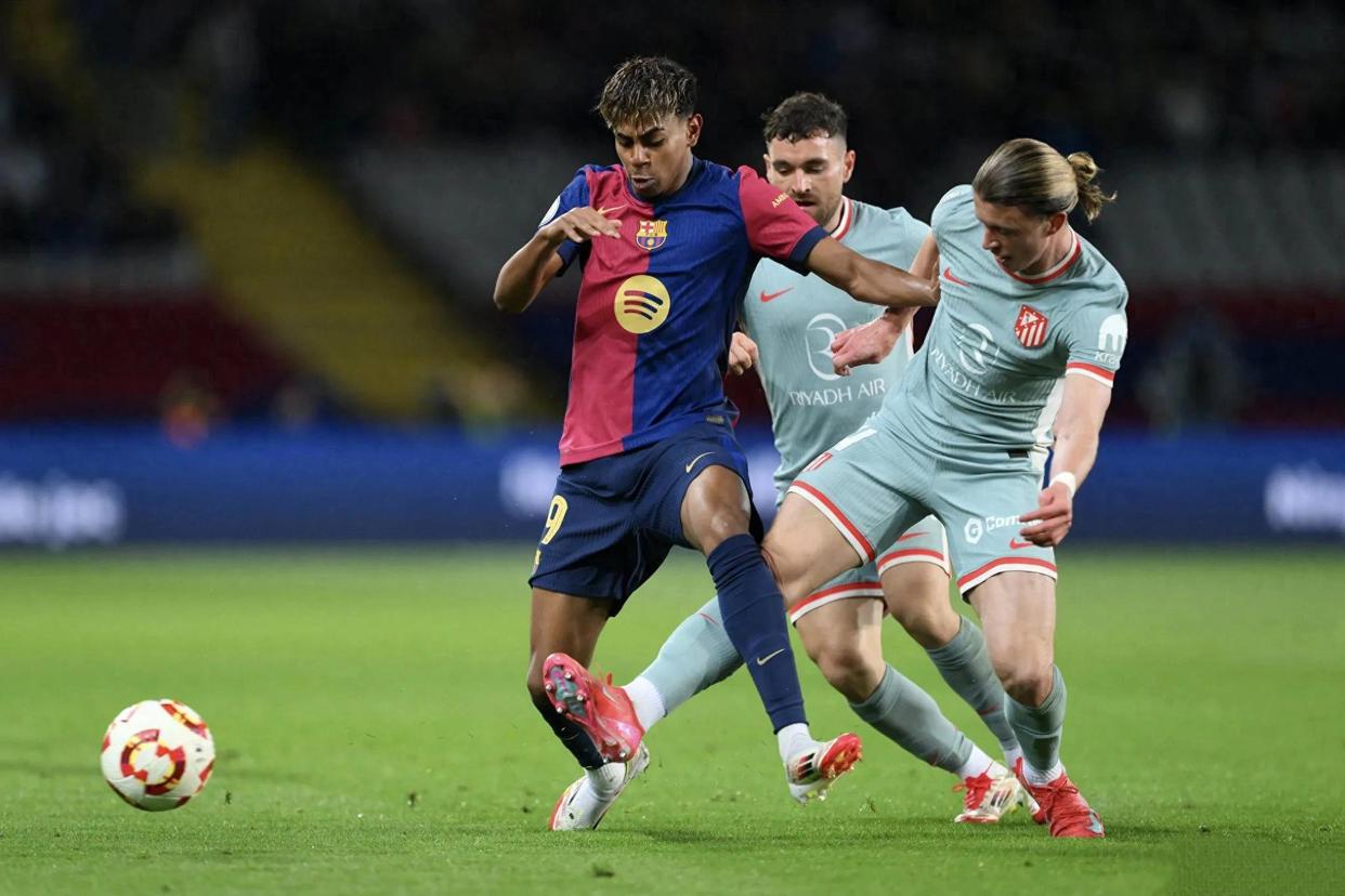 巴塞罗那主场大胜马竞，晋级前途光明